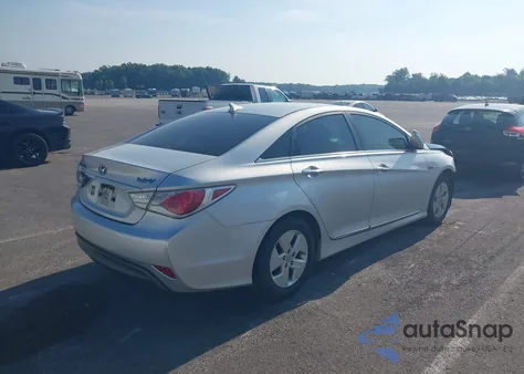 2011 Hyundai Sonata Hybrid z USA, uszkodzony, nr VIN KMHEC4A40BA017069